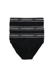 Underworks Mens 3 Pack Brief