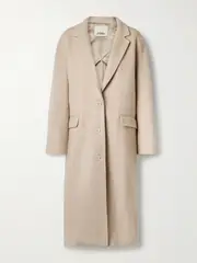 [Isabel Marant] Isabel Marant - Efezia Brushed Wool-blend Coat - Beige - FR 38 FR 38 Neutrals