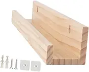 LeeQinersw Vinyl Record Storage Rack for Wall with Book And Photo Stand