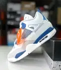 2024 Air Jordan 4 Retro OG Military Blue Off-White FV5029-141 Men's Sz 11.5 NEW
