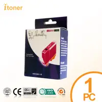 在飛比找PChome24h購物優惠-【iToner】CANON CLI-726 紅色 相容 墨水