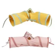 Hamster Soft Tunnel Toy Rodents Playtube Soft Bed Tunnel for Hamster Mouse