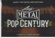 2023 LEAF METAL POP CENTURY FACTORY SEALED HOBBY BOX