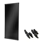 200W Solar Panel Fixed Black Frame + MC4 Y-Branch Connector