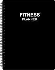 Fitness Journal for Women & Men - A5 Workout Journal/Planner to Track Weight Loss, GYM, Bodybuilding Progress - Daily Health & Wellness Tracker