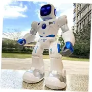 1088 Smart Robots for Kids, Large Programmable Interactive RC Robot with Blue