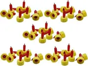 100 Pcs Lamb Special Nipple Drinker Goat Milk Drink Nipple Latex Soft Nipple Feeding Orphan Lamb Dog Calf
