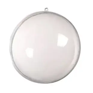塑膠球殼 透明球 喜糖盒 裝飾 DIY材料 鑰匙圈 金莎球殼 永生花材料 壓克力吊球 球殼 聖誕樹 吊球 透明球 塑膠球