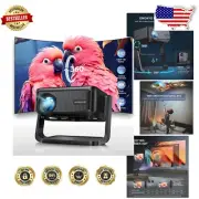 Versatile 360° Adjustable Mini Projector - 1080P, WiFi & Bluetooth Compatible