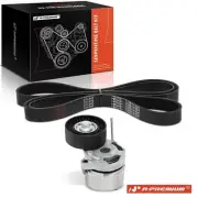 2x Serpentine Belt Drive Component Kit for Subaru Forester 14-18 WRX 2015-2019
