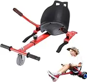 Hoverboard Seat Attachment - Hoverbord Attachment | Self Balancing Scooter Hover Cart Stand | Easy to Assemble, Fits Kids and Adults, Fits 6.5", 8", 10" Models