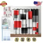 Modern Abstract Geometry Blackout Curtains - 52" x 84" Grommet Panels (Set of 2)