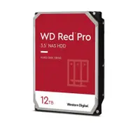 Western Digital WD Red Pro 12TB 3.5' NAS HDD SATA3 7200RPM 256MB Cache 24x7 300TBW ~24-bays NASware 3.0 CMR Tech 5yrs wty