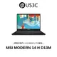 MSI MODERN 14 H 14吋 FHD i9-13900H 32G 1TB SSD W11P 黑色 福利品