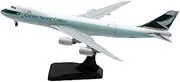 Pre-Built Model Aircraft 19CM 1/400 Scale Diecast Model Alloy Airplanes Cathay Pacific for Boeing B747-8F B-LJF Highly Detailed Aircraft Miniature Airplane Model