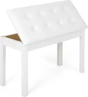 Piano Stool with Storage Piano Stool with Padding Wooden Keyboard Piano Double S