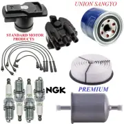 Tune Up Kit Filters Cap Wire Spark Plugs For ISUZU PICKUP L4 2.6L 1988 (for: Isuzu)