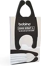 Bobino Cord Wrap - Extra Large - Black - Stylish Cable and Wire Management / Organizer