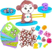 CoolToys Monkey Balance Cool Math Game for Girls & Boys | Fun, Educational Children's Gift & Kids Toy STEM Learning Ages 3+ (65-Piece Set)