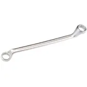 Elora Deep Crank Imperial Ring Spanner Offset at 45° bi-hex 15/16 x 1" 05856