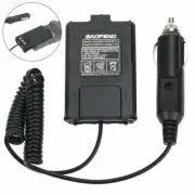 CAR CHARGER BATTERY ELIMINATOR ADAPTER FOR BAOFENG UV-5R UV-5RA UV-5RE RADIO 12V