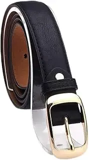 [AIMALL] Fashion Ladies Womens Jeans Classic Buckle PU Leather Belt Waistbands Printed, 43.3x1.14 in