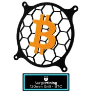 120mm Computer Fan Grill BTC Bitcoin - Crypto ASIC Miner Antminer S21 S19 S9