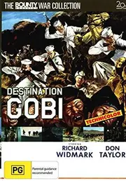 Destination Gobi (1953) Richard Widmark Don Taylor DVD