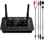 B03 Bluetooth 5.3 Transmitter Receiver for TV Home Stereo BT Headphones, Aptx Lo