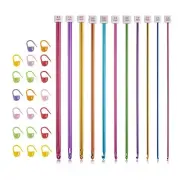 Tunisian Crochet Hooks Set,11 Packs Tunisian Crochet Hook Afghan Aluminum7823