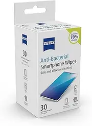 ZEISS Anti-Bacterial Smartphone Wipes 30ct