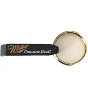 Vintage Miller Genuine Draft Beer Advertising Promo Bottle Opener 3” Collectible