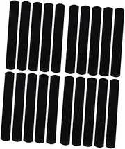 Baluue Breathable Adhesive Hat Sweat Pads 20 Pack Collar Absorbent Liner for Sports Cap