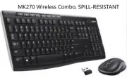 Logitech MK270 Wireless Brown Box Combo 920010025