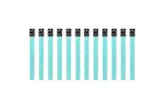 2x 6pc Colourhide 30cm Bindermate Ruler Bookmark For Ring Binder Arch Files Aqua