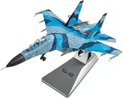 Replica 1:100 for Scale SU-30 Aircraft SU-30MKK Alloy Static FighterPre-Build Military Model Finished Souvenir Toy Airplane Toy