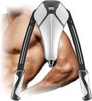 Arm Exerciser, Arm Exerciser, Adjustable Hydraulic Pressure 44-441Lbs Arm Muscle Training Machine Power Twister Arm Exerciser with LCD Counter Chest Expander for Men and Women Home Fitness Equipment,