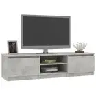 Tv Cabinet Concrete Grey 140X40x35.5 Cm Engineered Wood Wood TV Stands & Enterta
