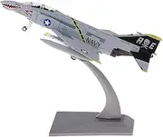 for American F-4 Fighter Ⅱ Aircraft Plane Model Toys Decor 1:100