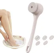 Electric Body Brush, IPX7 Waterproof Body Scrubber Bath & Body Brushes, Electric Brush Large Battery Back Scrubber for Face Bath Back Massage Feet