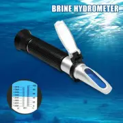 0-10% Salinity Refractometer Salt Water Tester Hydrometer For Fish Tank Aquarium