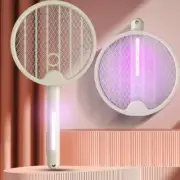 Electric Fly Swatter Rechargeable Mosquito Killer Lamp Mosquito Bat Bug Zapper f