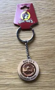 Buc-ee's Logo Spinner Keychain, Key Ring - Hillsboro Texas Store