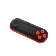 Smart Wireless Bluetooth Gamepad Controller 3D VR Virtual Reality Glasses Joystick Remotes Compatible with Android / IOS(Black)