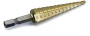 Titan Tools 1/8 in. to 1/2 in. #1 Step Drill Bit (16501)