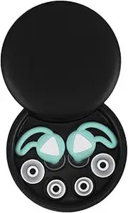 MUELODSIC Noise Reduction Ear Plugs for Swimming Women's Men's Waterproof Silicone Earplugs for and Diving