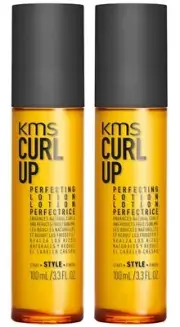 KMS CURL UP PERFECTING LOTION 100 ML X 2 CURLUP