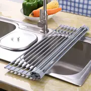 Over The Sink Multipurpose Roll-Up Dish Drying Rack (52 x 33 cm)