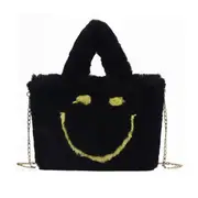 Fashion Casual Plush Single Shoulder Bag Ladies Handbag Chain Bag