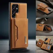 Phone Case Wallet Case For Samsung Galaxy Back Cover S24 S23 S22 S21 Plus Ultra A14 A34 A54 A73 A53 A33 Card Holder Wallet 360°Protection for Camera Shockproof